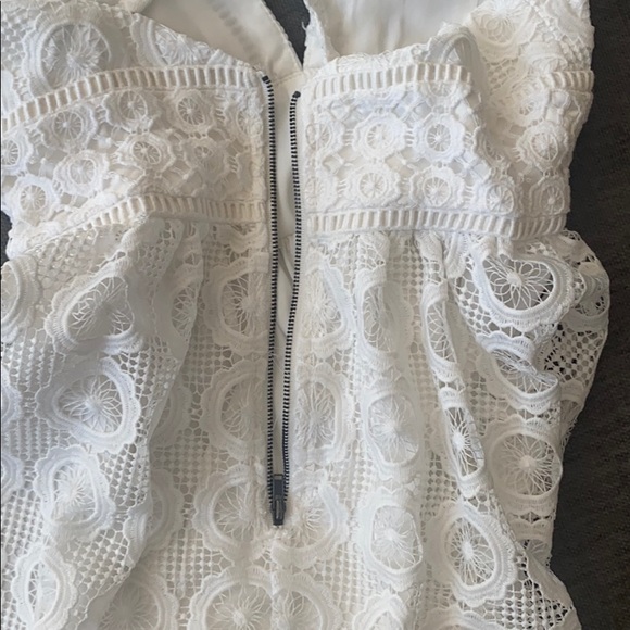 Lovers + Friends White Lace Dress - Picture 3 of 5